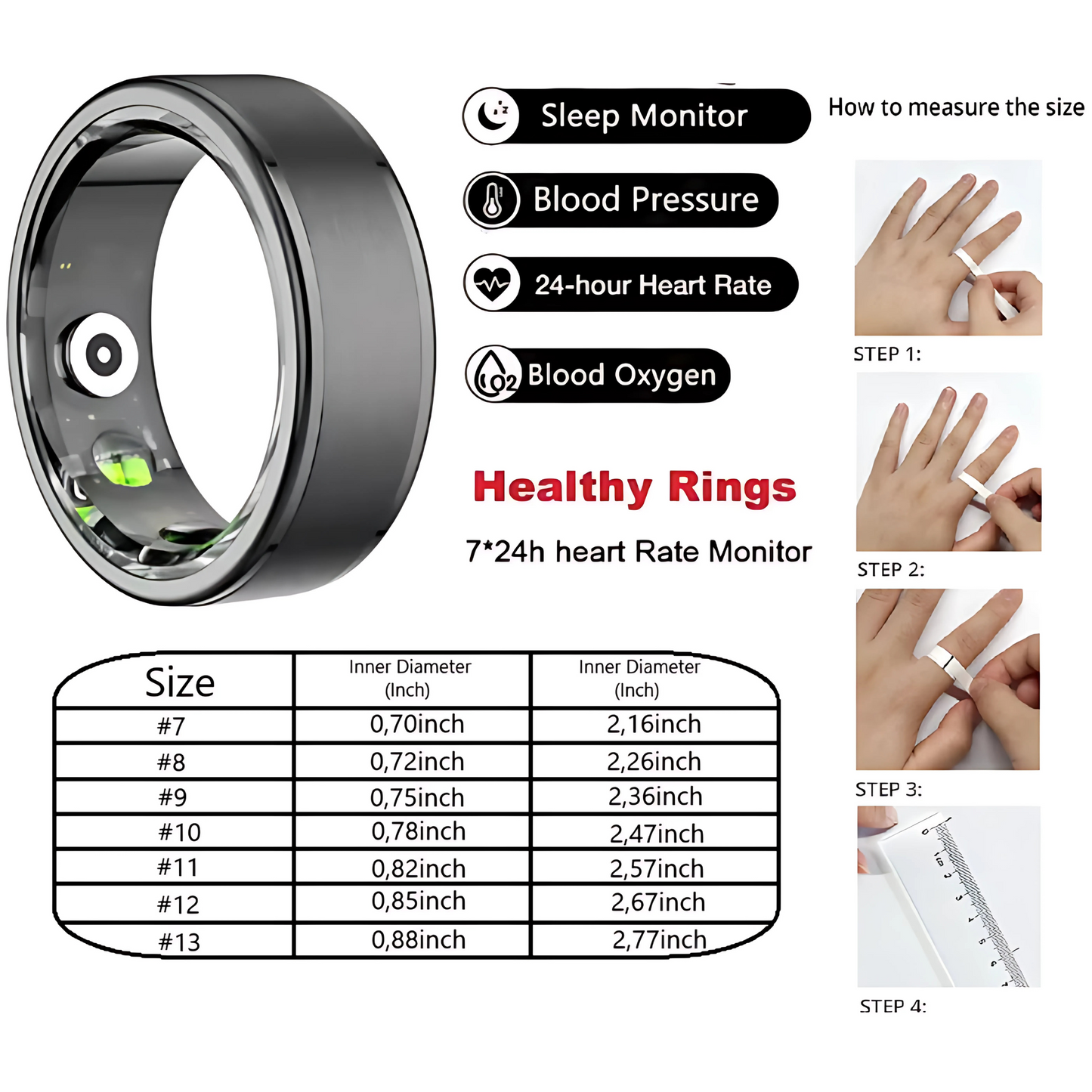 GlowSync Smart Ring