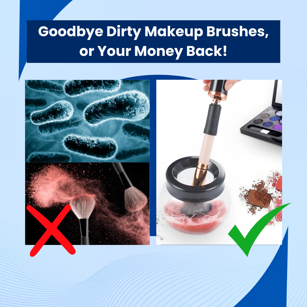 BristlePulse™ - Makeup Brush Cleaner