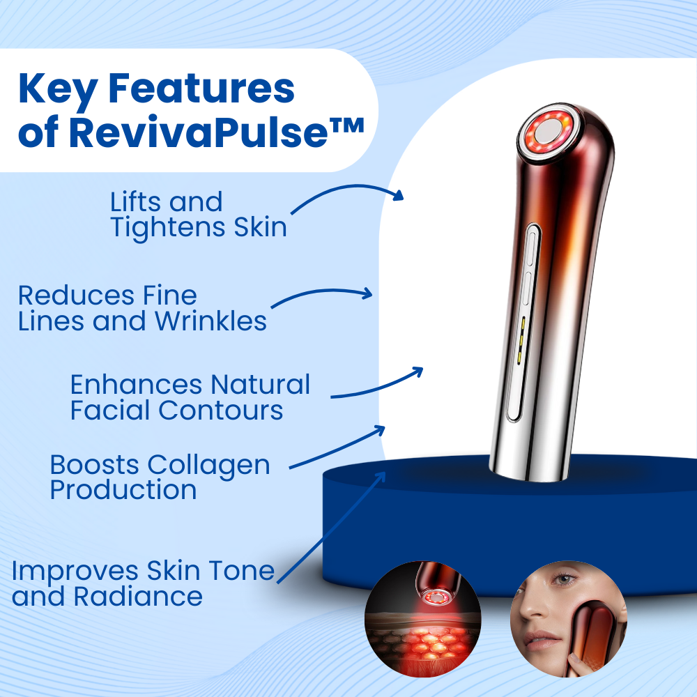 RevivaPulse™ - Microcurrent Facial Device