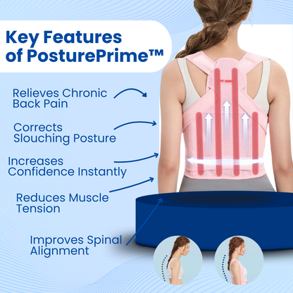 PosturePrime™ - Posture Corrector