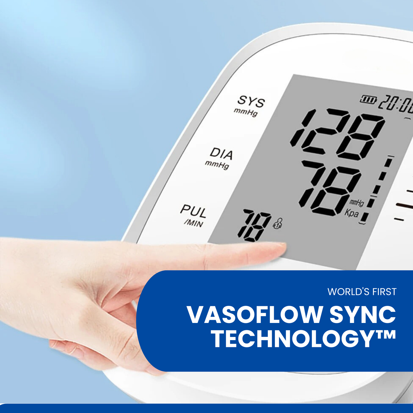 VasoFlow™  Blood Pressure Monitor