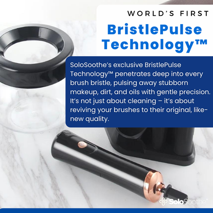 BristlePulse™ - Makeup Brush Cleaner