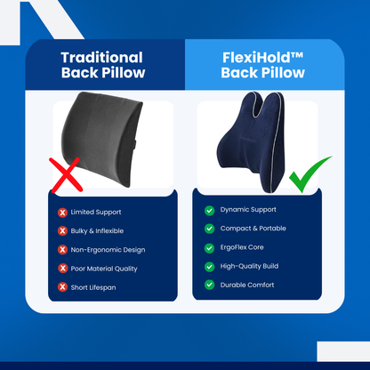 FlexiHold™ - Back Pillow