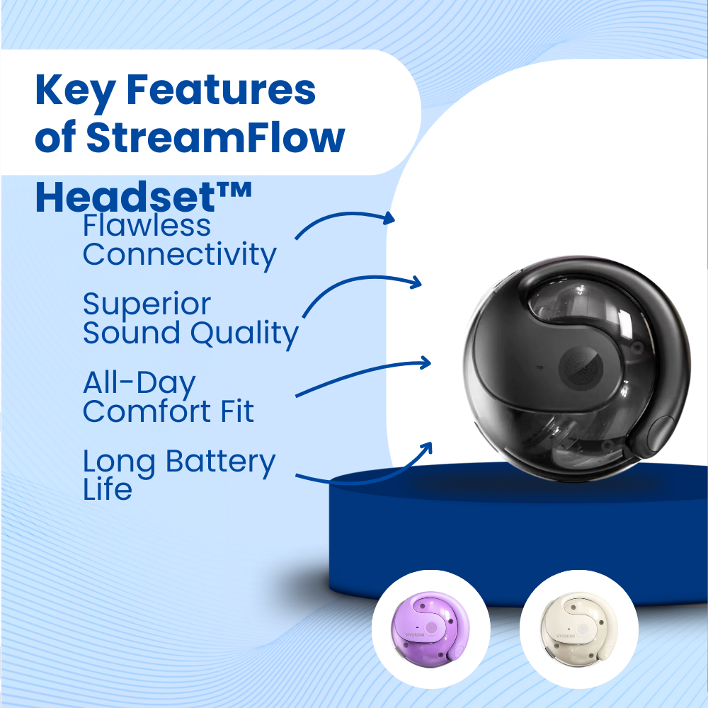 StreamFlow™ Bluetooth Headset