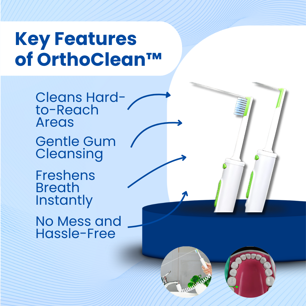 OrthoClean™ Water Spray Toothbrush