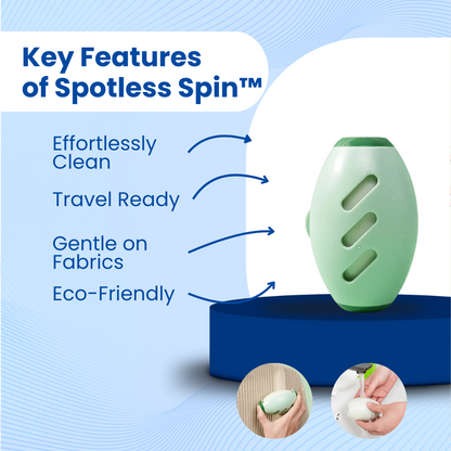 Spotless Spin™ Lint Roller for Pet Hair Remover