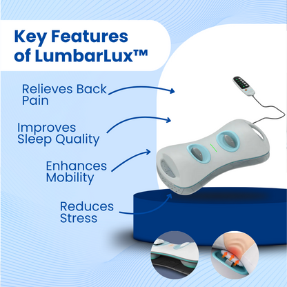 LumbarLux Reliever™ - Lumbar Massager