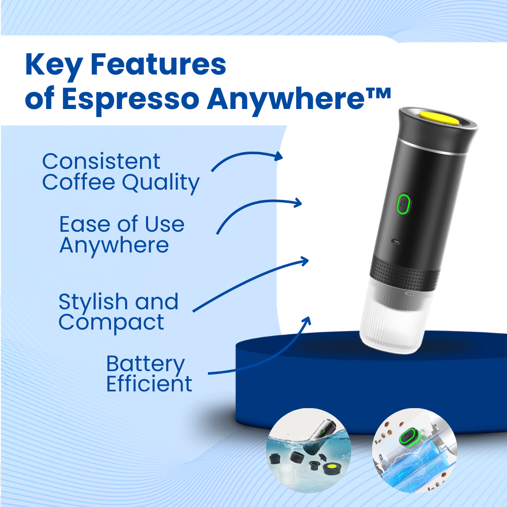 Espresso Anywhere™ Coffee Machine