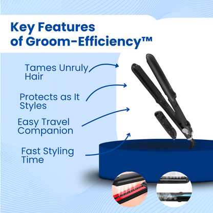 Groom-Efficiency Matrix™ Straight Hair