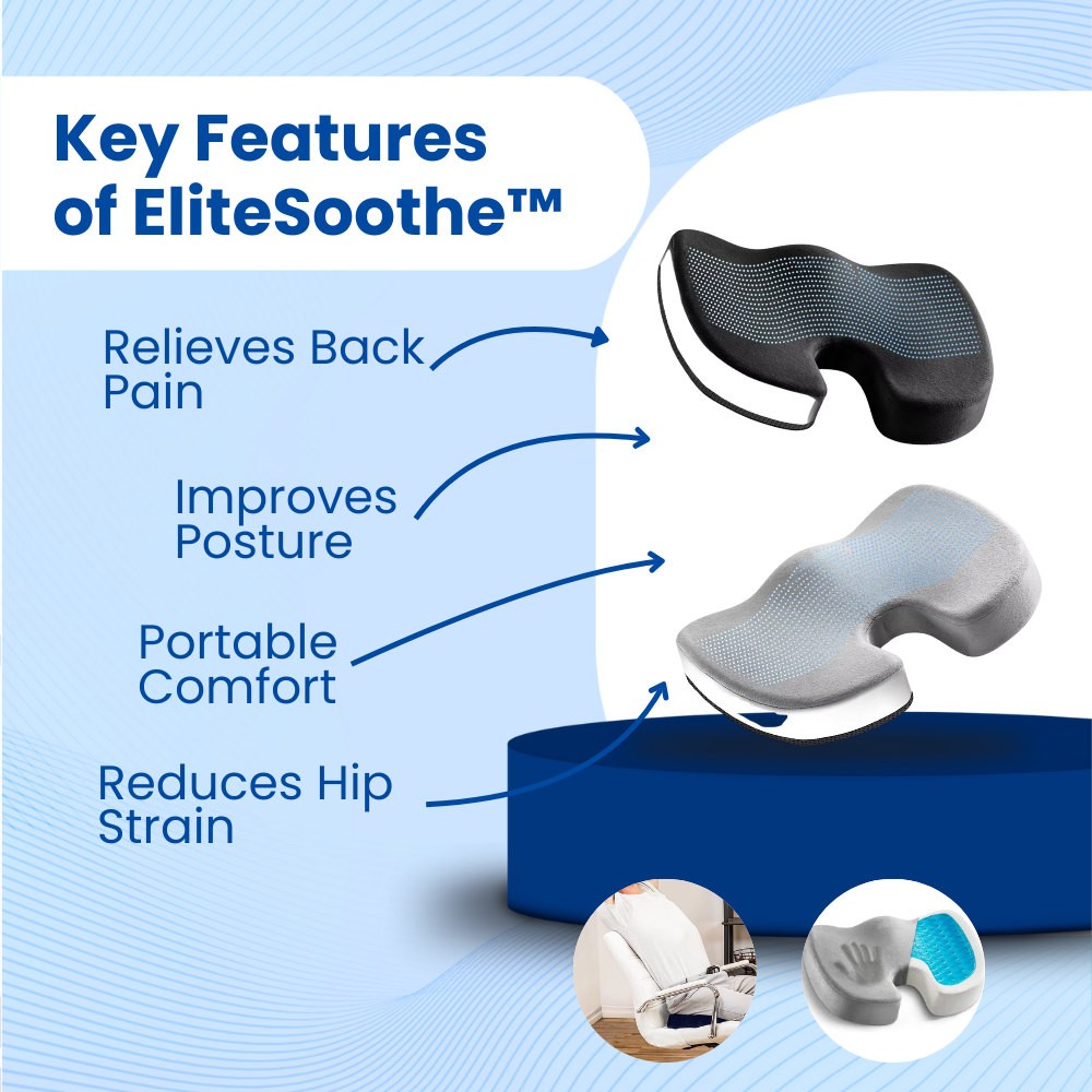 EliteSoothe™ Memory Foam Cushion