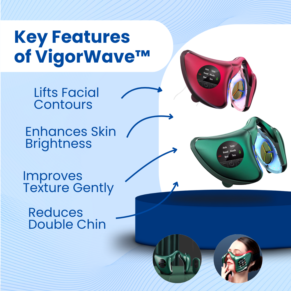 VigorWave™ Facial Massager