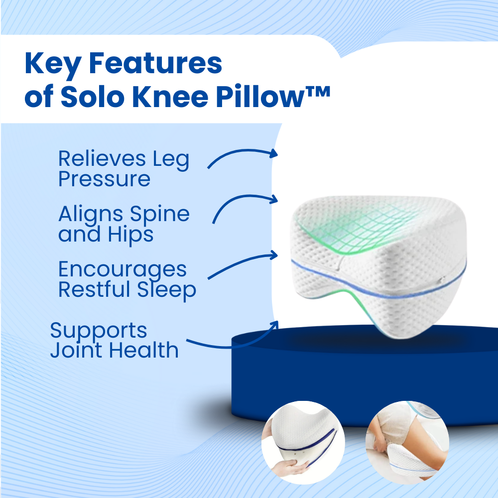 SoloSoothe™ Orthopedic Knee Pillow