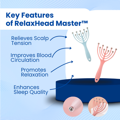 RelaxHead Master™  Head Massager