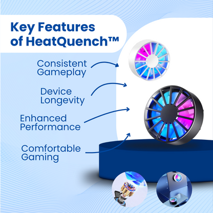 HeatQuench Gamer™ Phone Cooling