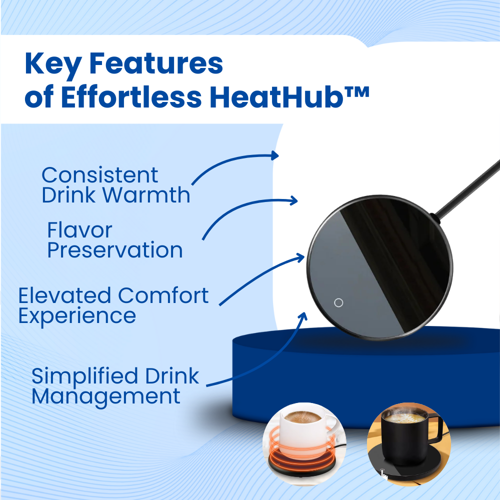 Effortless Heat Hub™ Coffee Mug Warmer