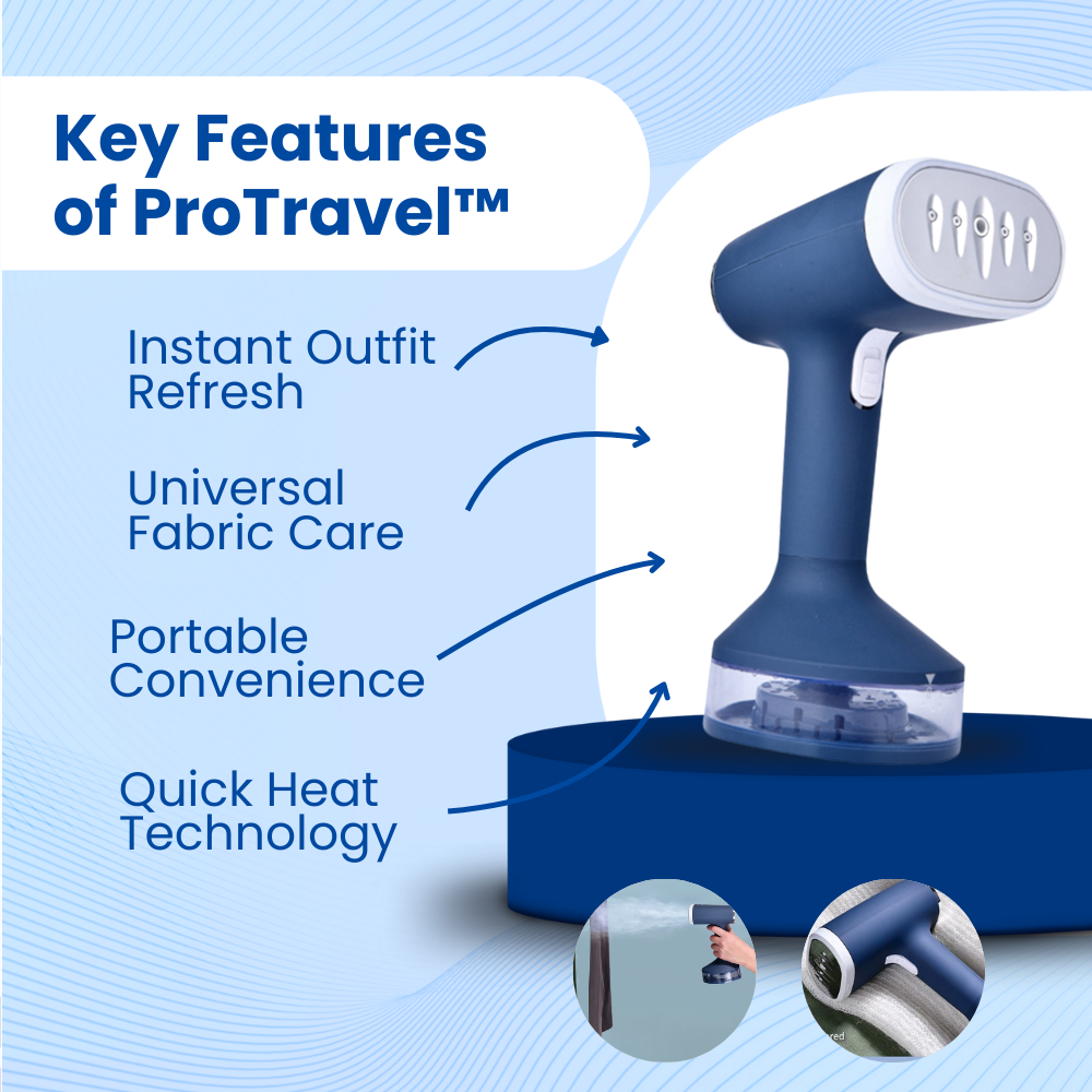 ProTravel SteamMate™ Garment Steamer