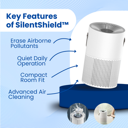 SilentShield Purifier™ UVC Air Purifier