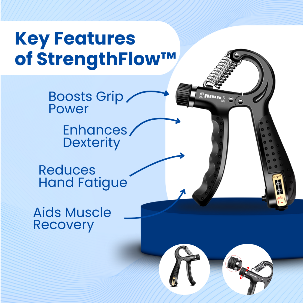 StrengthFlow™ Finger Exerciser