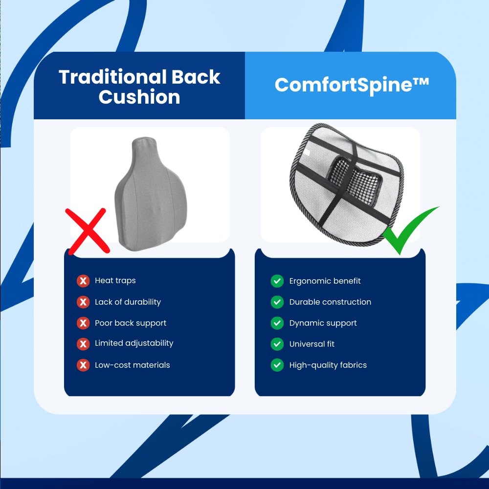 ComfortSpine™ Back Cushion